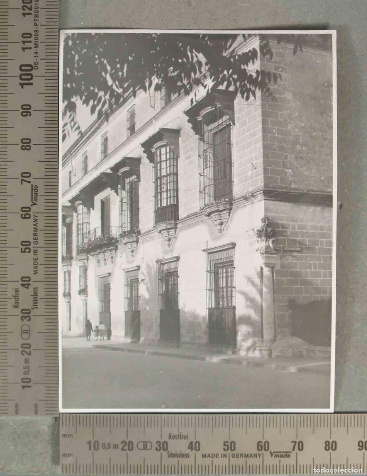 Antique Photography: FOTOGRAFIA. PALACIO DOMECQ JEREZ DE LA FRONTERA HACIA 1940
