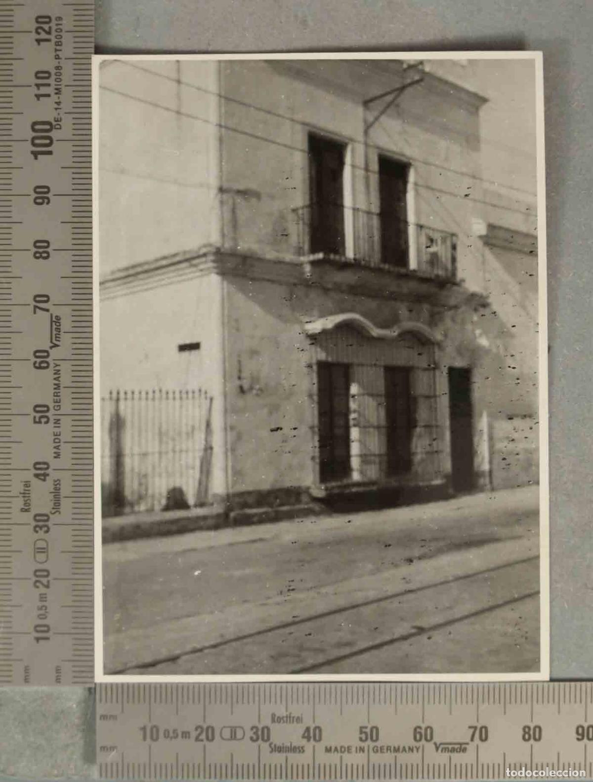 Antique Photography: FOTOGRAFIA. FACHADA VIVIENDA SAN FERNANDO HACIA 1940
