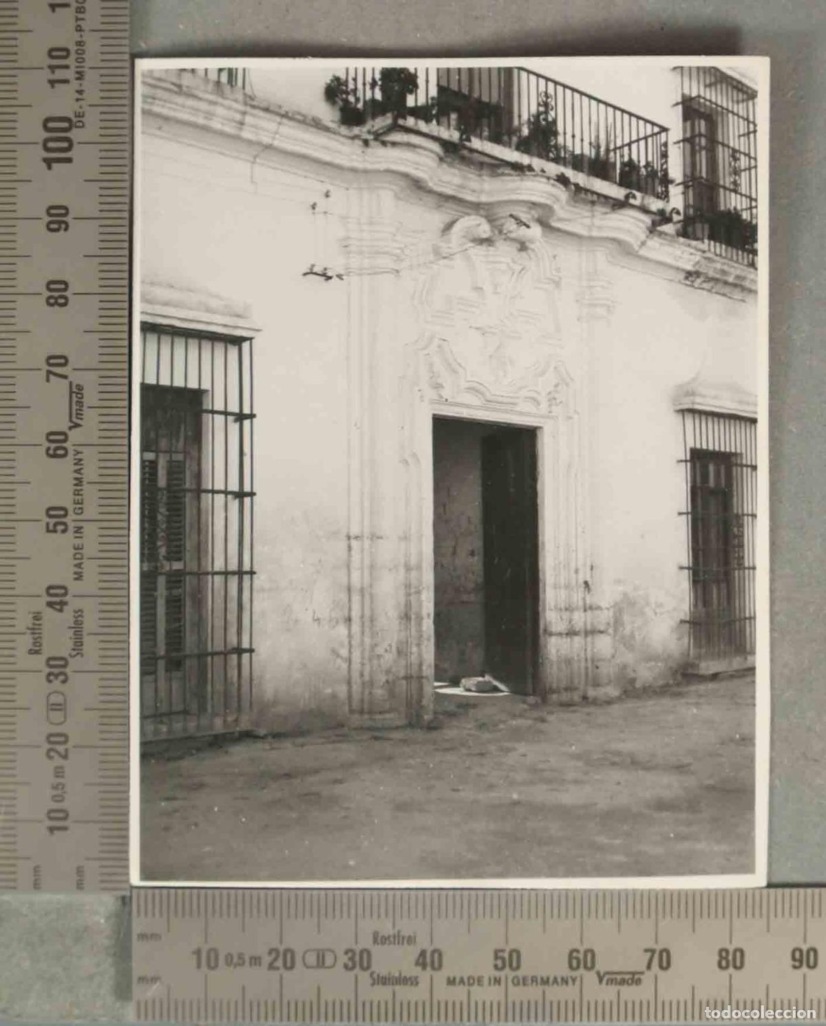 Antique Photography: FOTOGRAFIA. FACHADA VIVIENDA SAN FERNANDO HACIA 1940