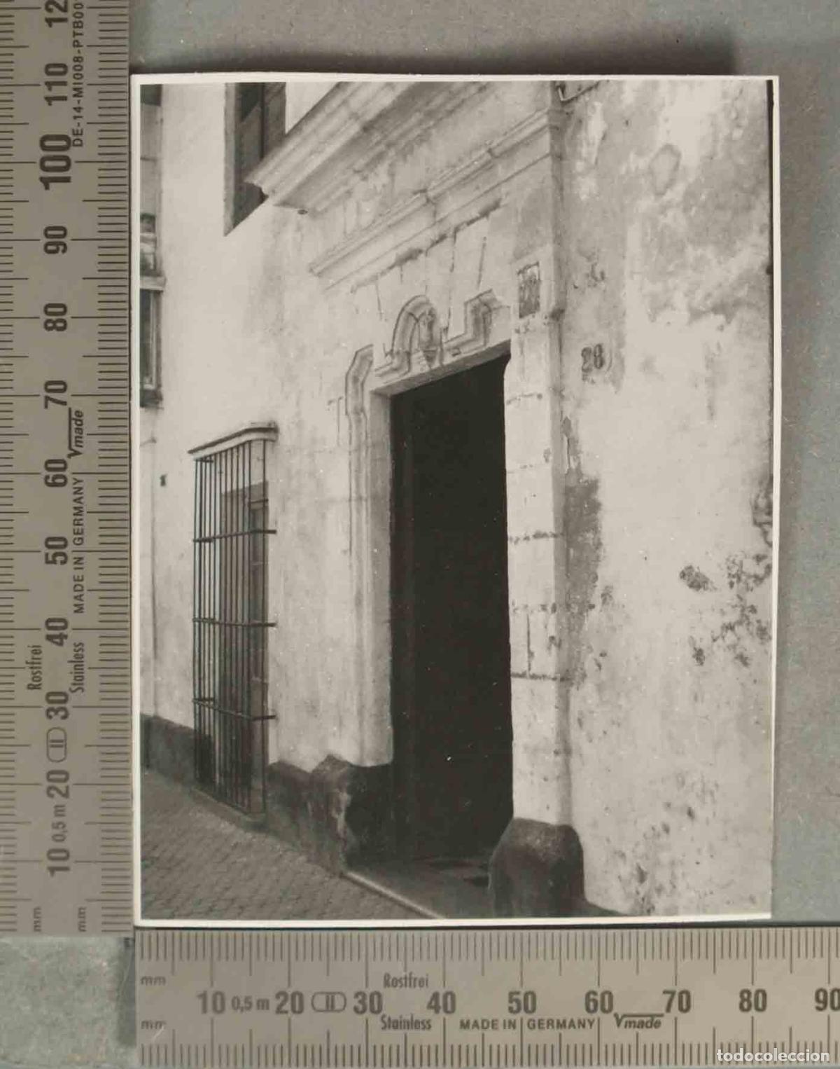 Antique Photography: FOTOGRAFIA. FACHADA VIVIENDA SAN FERNANDO HACIA 1940