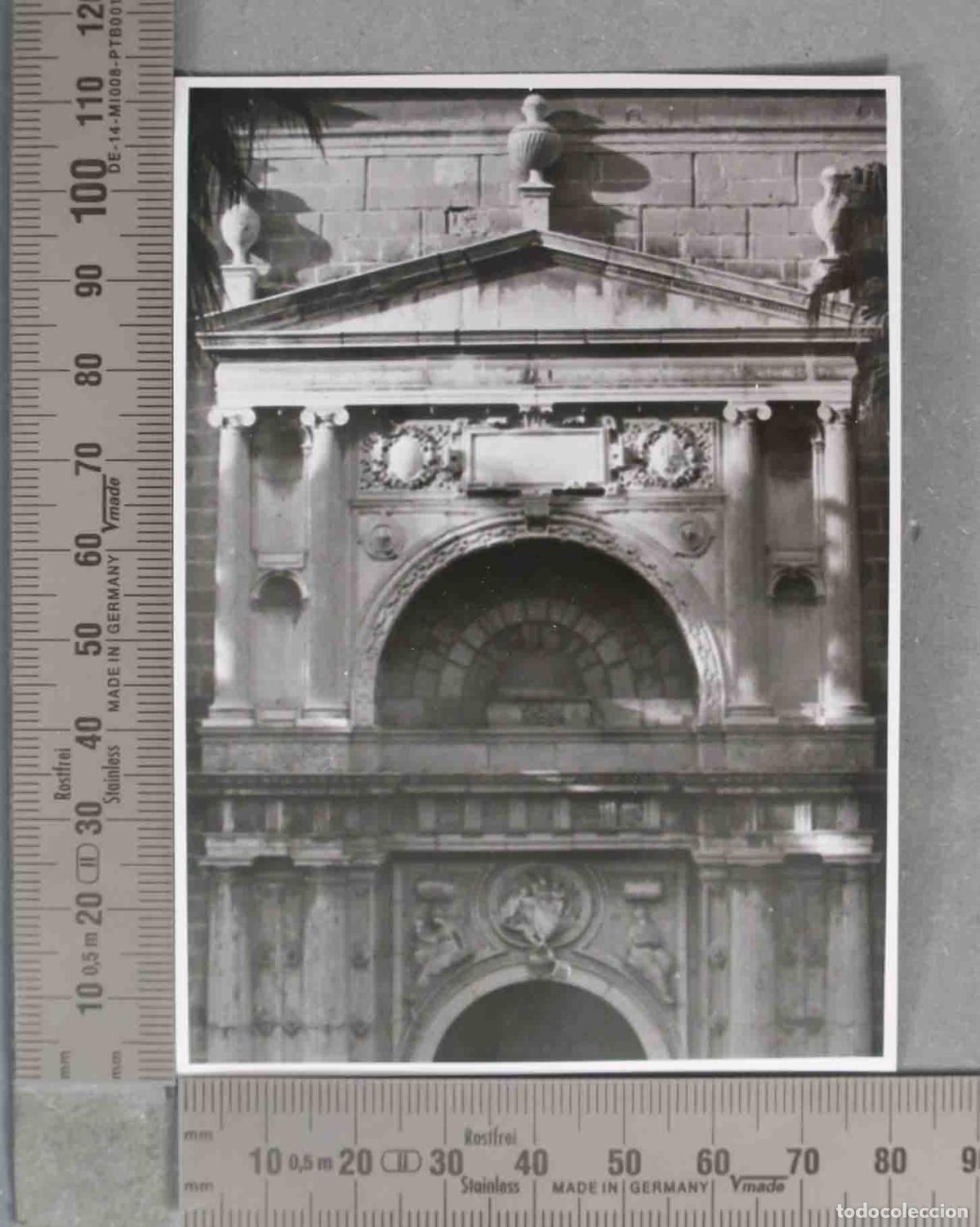 Fotograf&iacute;a antigua: FOTOGRAFIA. FACHADA RENACENTISTA SEVILLA HACIA 1940
