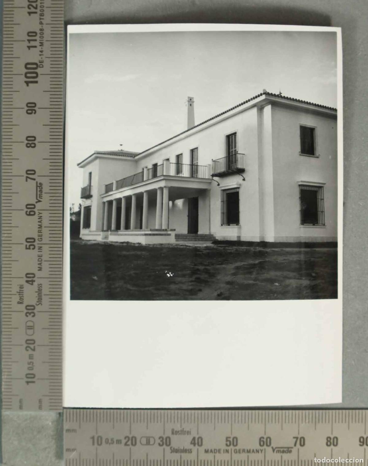 Fotograf&iacute;a antigua: FOTOGRAFIA. PROCESO EDIFICACION NUEVA JEREZ DE LA FRONTERA HACIA 1940