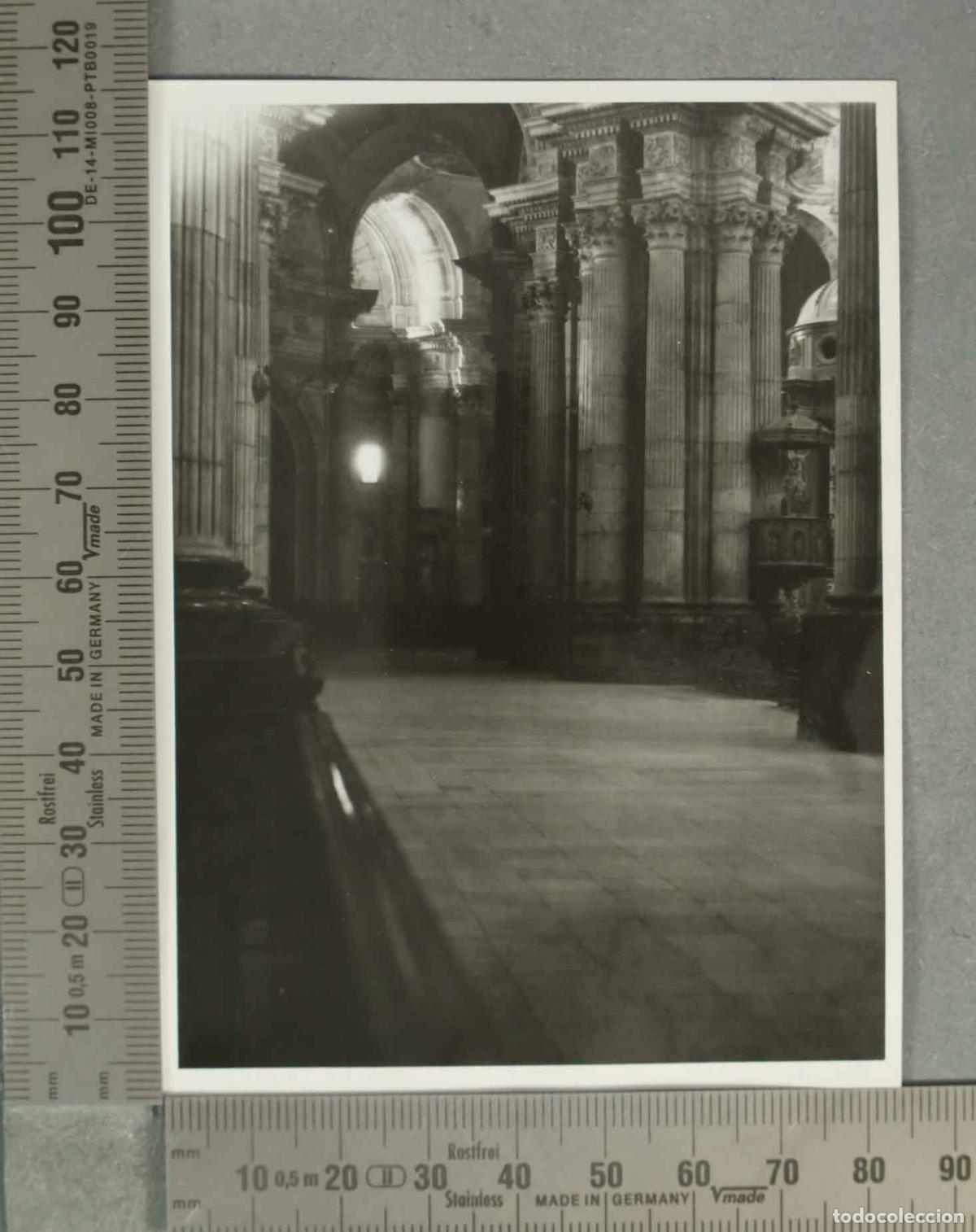 Fotograf&iacute;a antigua: FOTOGRAFIA. CATEDRAL MALAGA HACIA 1940