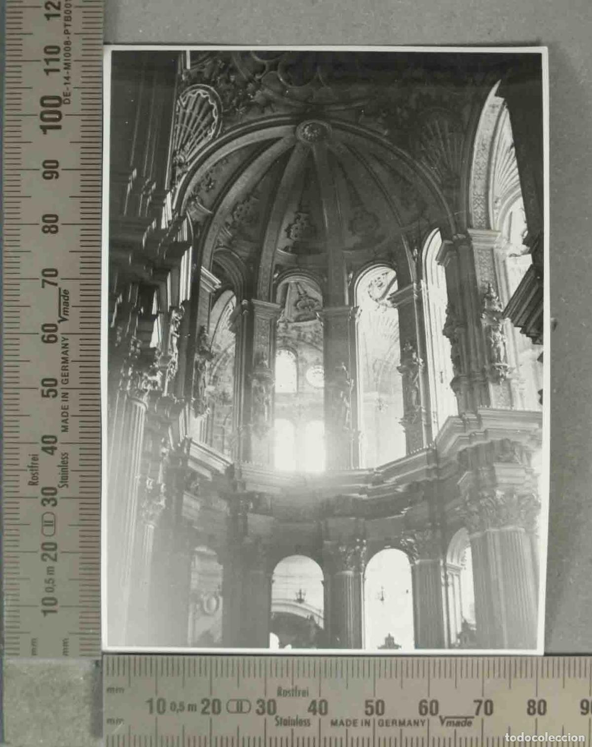 Fotograf&iacute;a antigua: FOTOGRAFIA. CATEDRAL MALAGA HACIA 1940