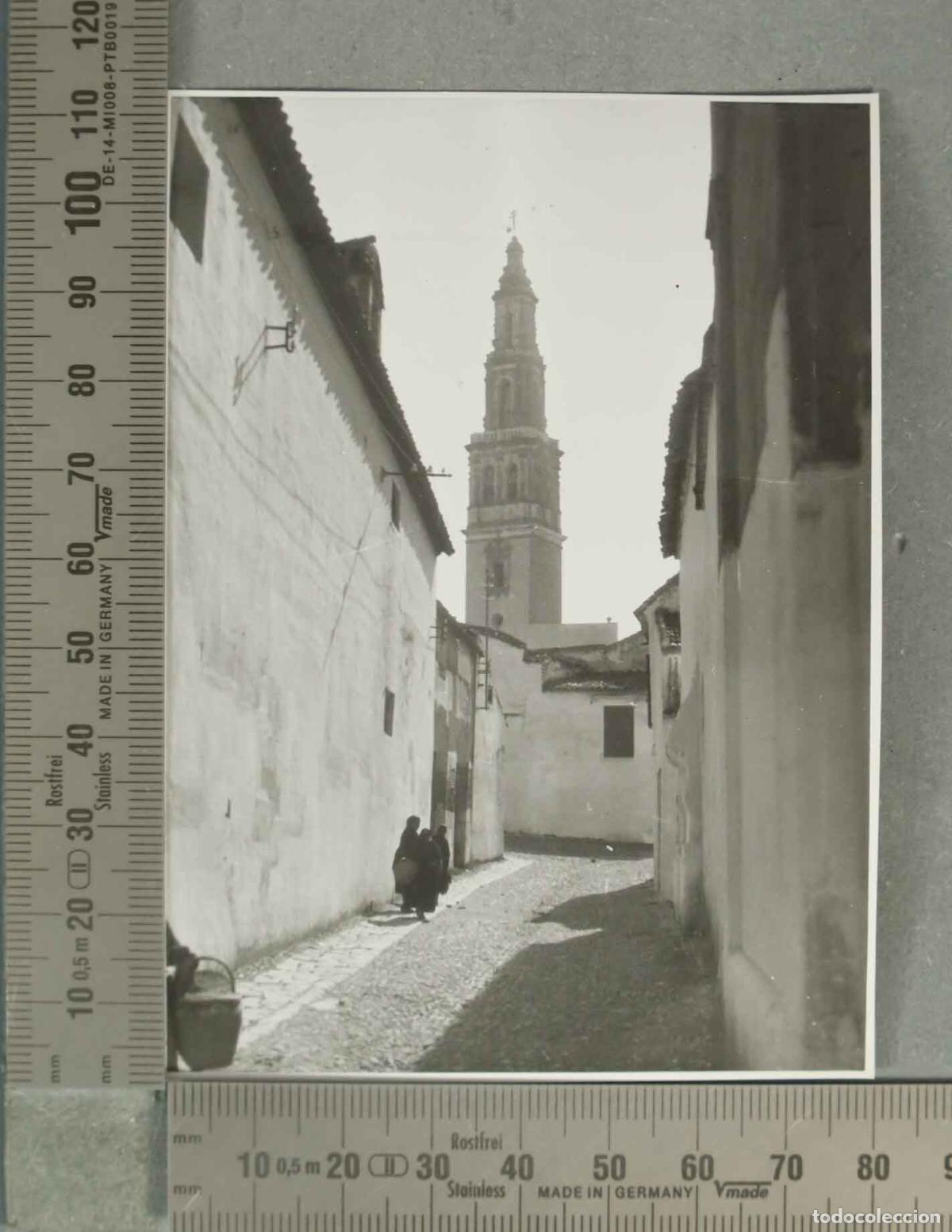 Fotograf&iacute;a antigua: FOTOGRAFIA. VISTA CALLE ECIJA HACIA 1940