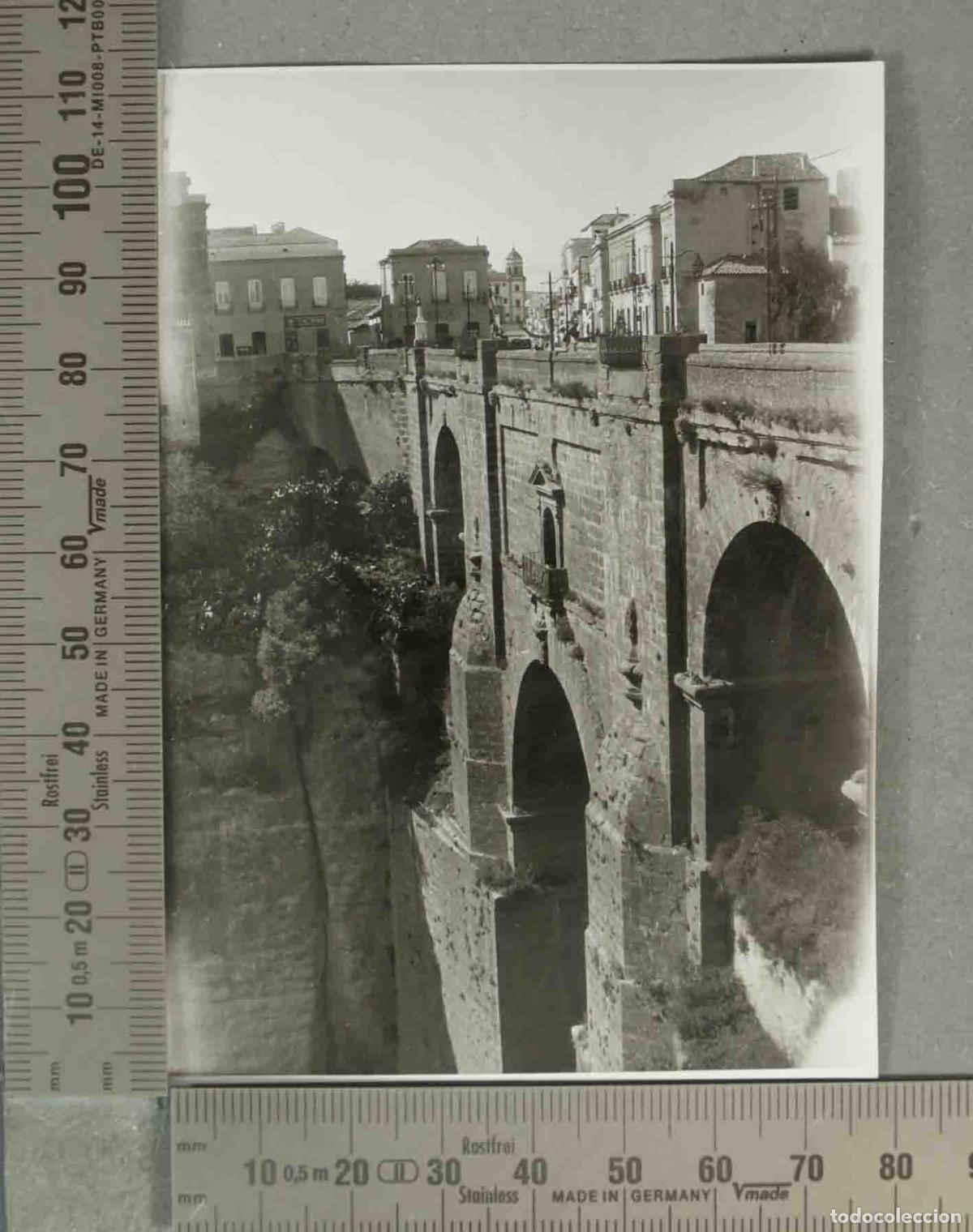 Fotograf&iacute;a antigua: FOTOGRAFIA. Ronda VISTA HACIA 1940