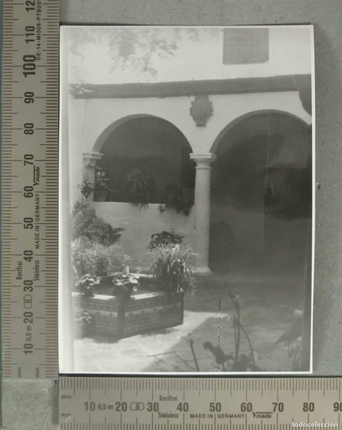 Photographie ancienne: FOTOGRAFIA. Patio ANDUJAR JAEN HACIA 1940