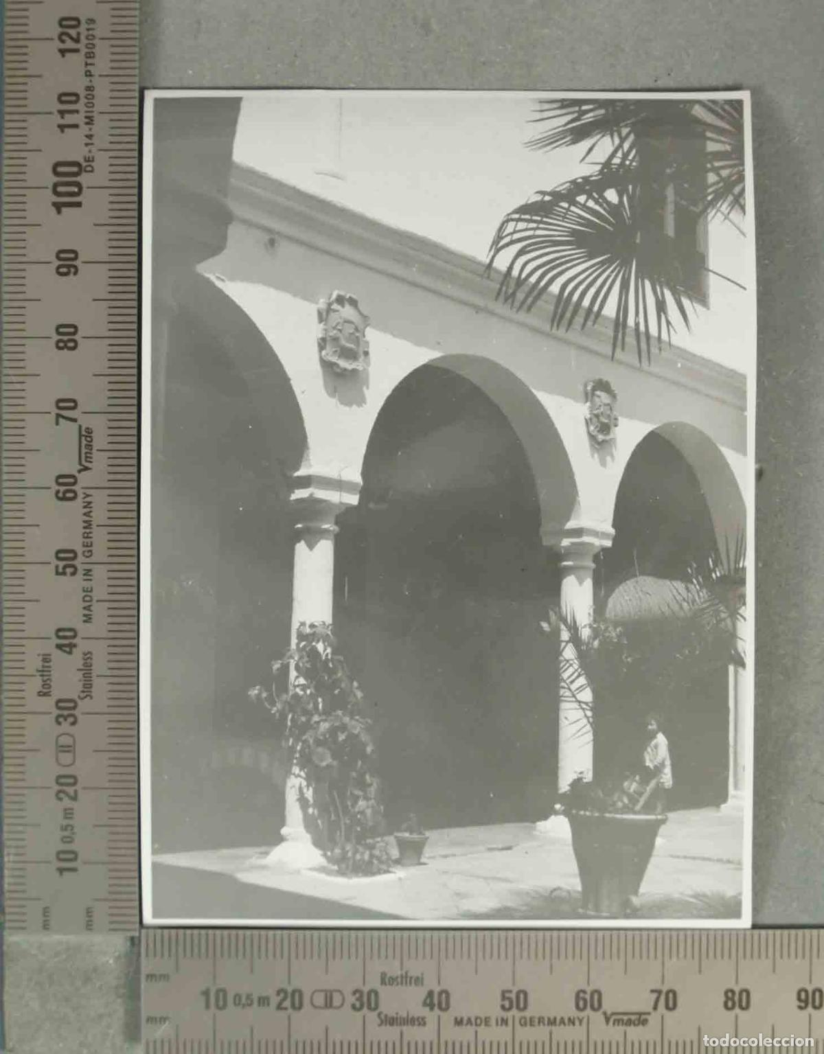 Photographie ancienne: FOTOGRAFIA. PATIO ANDUJAR JAEN HACIA 1940