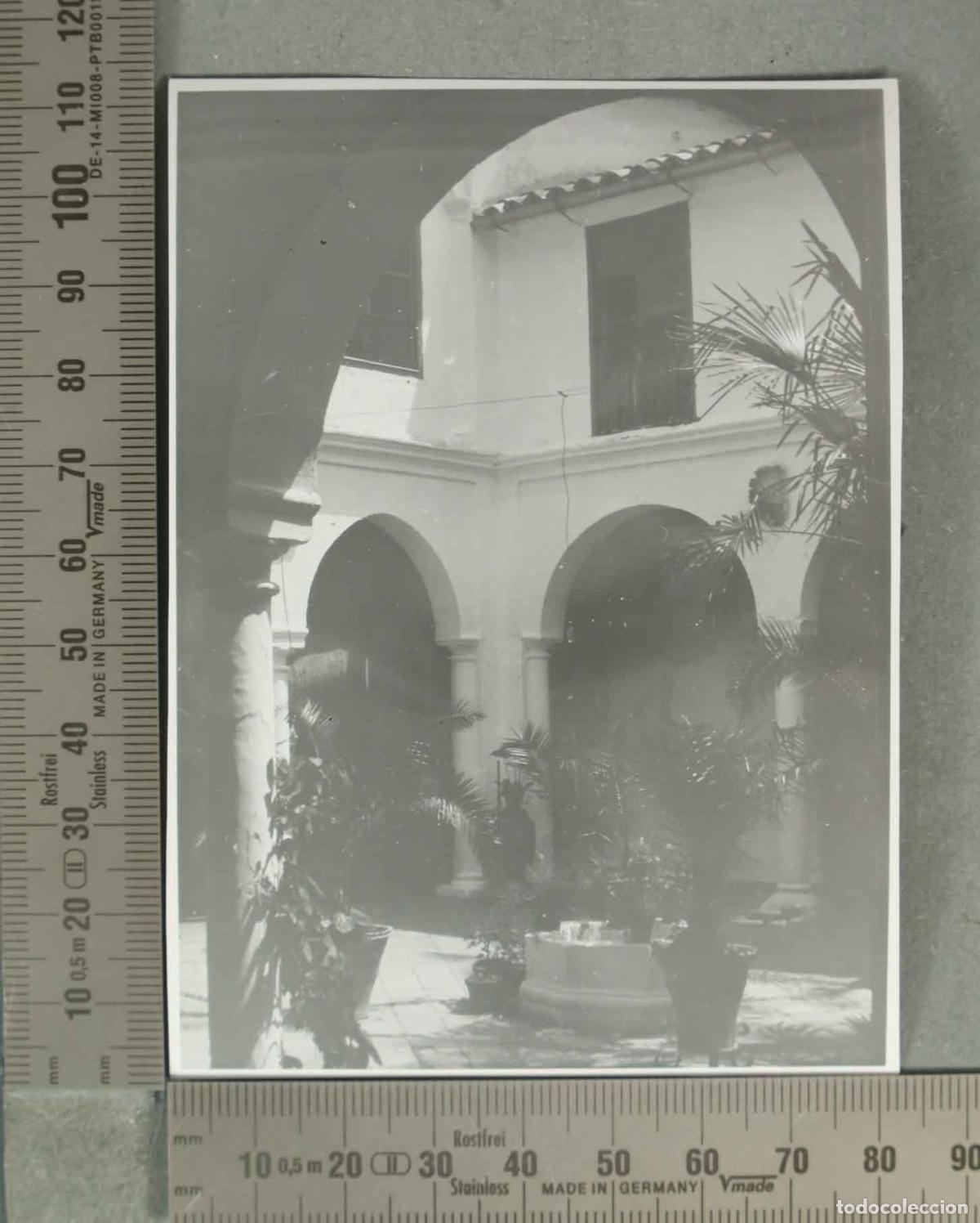 Photographie ancienne: FOTOGRAFIA. PATIO ANDUJAR HACIA 1940 JAEN