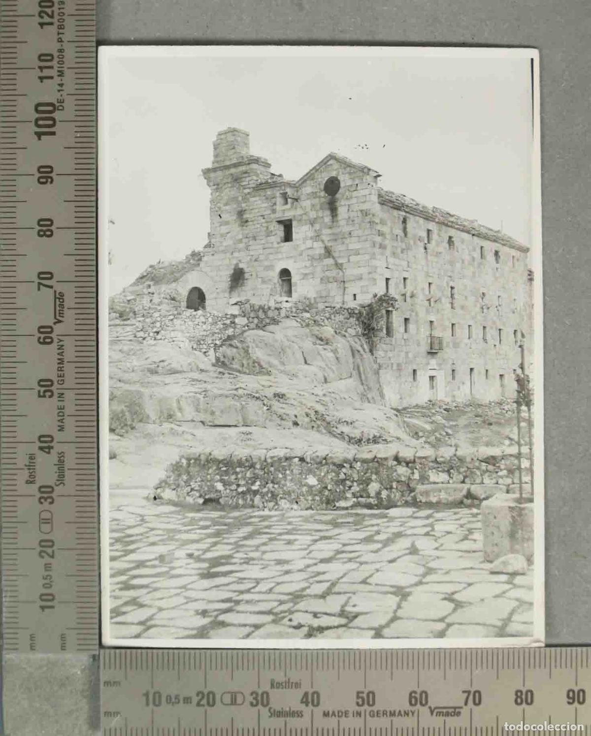 Photographie ancienne: FOTOGRAFIA. Santuario de Nuestra Se&ntilde;ora de la Cabeza - DA&Ntilde;OS GUERRA CIVIL 1940