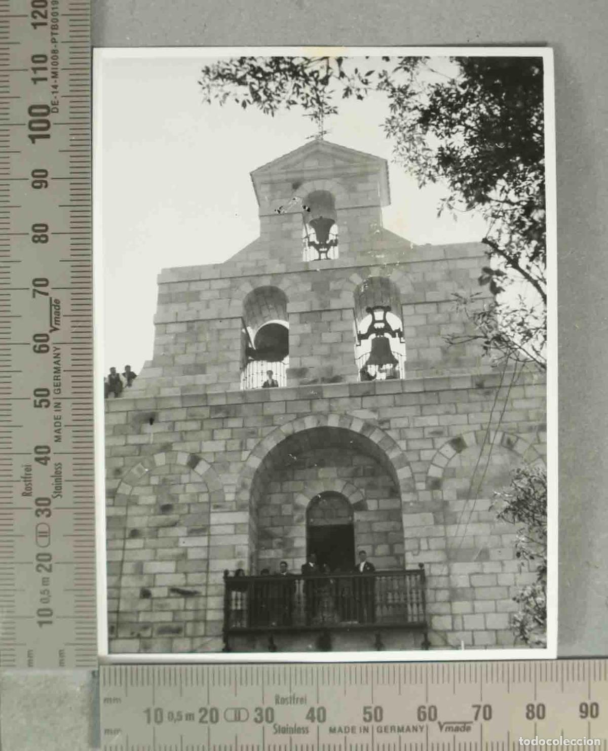 Fotografia antiga: FOTOGRAFIA. And&uacute;jar - Santuario de la Virgen de la Cabeza VIRGEN DE LA CABEZA RECONSTRUCCION