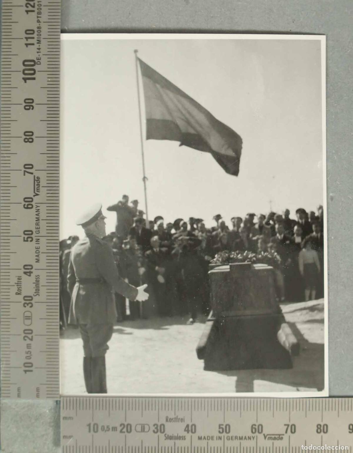 Fotografia antiga: FOTOGRAFIA. ACTO FERETRO CAIDO SANTUARIO VIRGEN DE LA CABEZA 1941