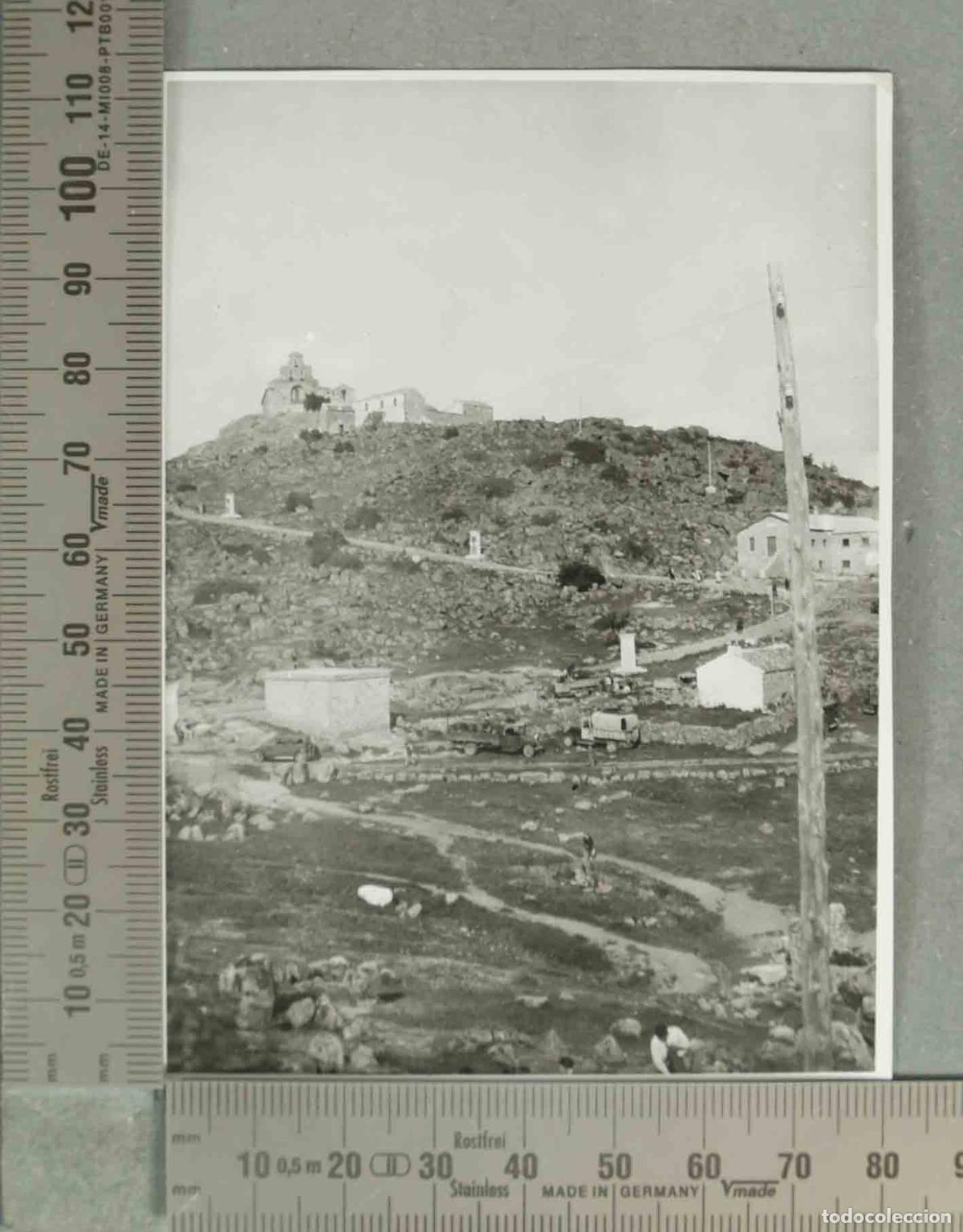 Fotografia antiga: FOTOGRAFIA. RECONSTRUCCION SANTUARIO VIRGEN DE LA CABEZA