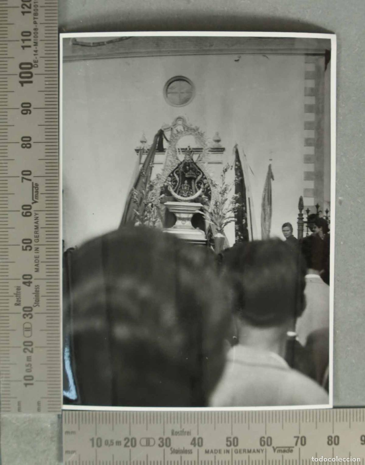 Fotografia antiga: FOTOGRAFIA. MISA EN PORCUNA HACIA 1940