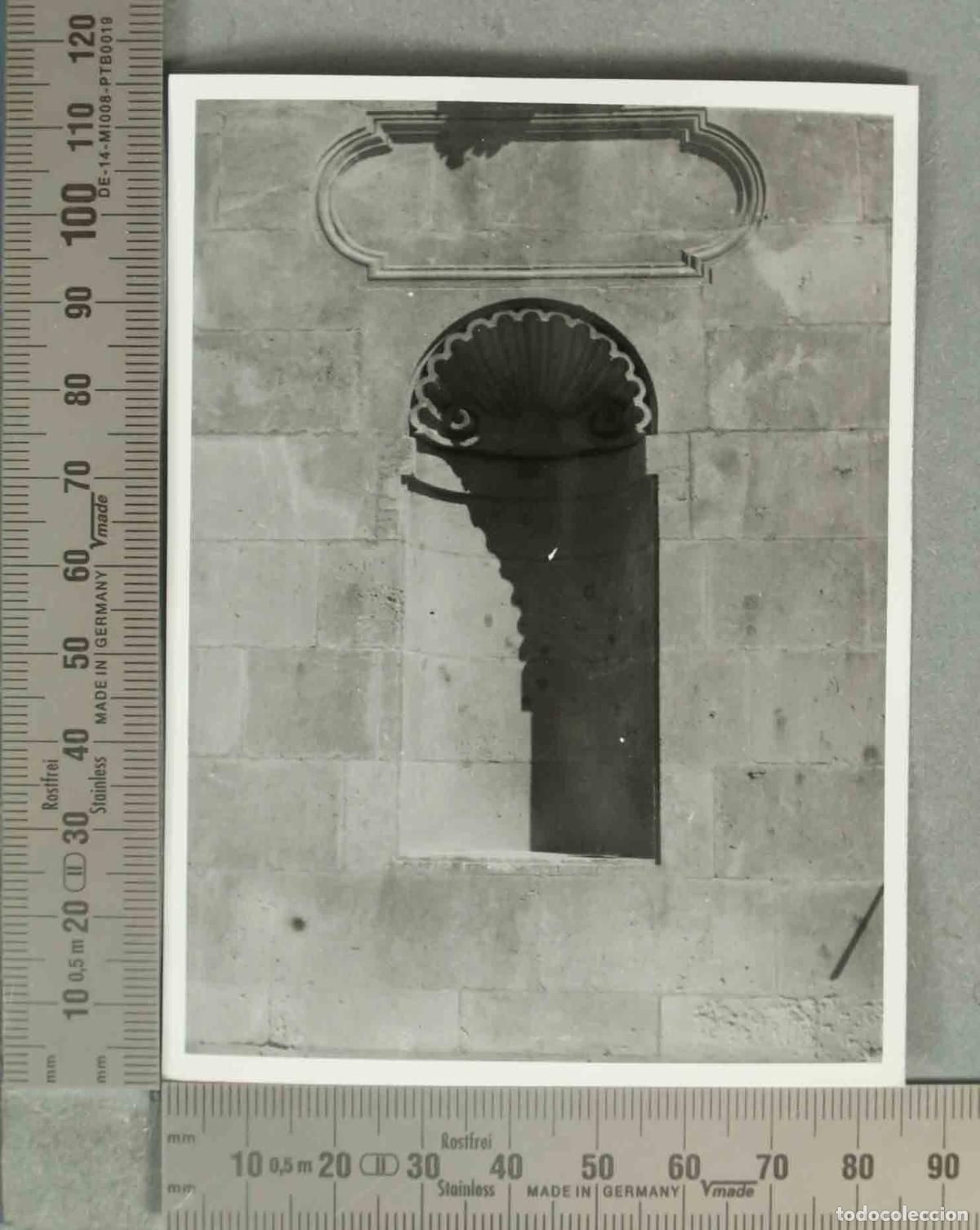 Alte Fotografie: FOTOGRAFIA. Detalle de molduras cl&aacute;sicas GENERALIFE HACIA 1940