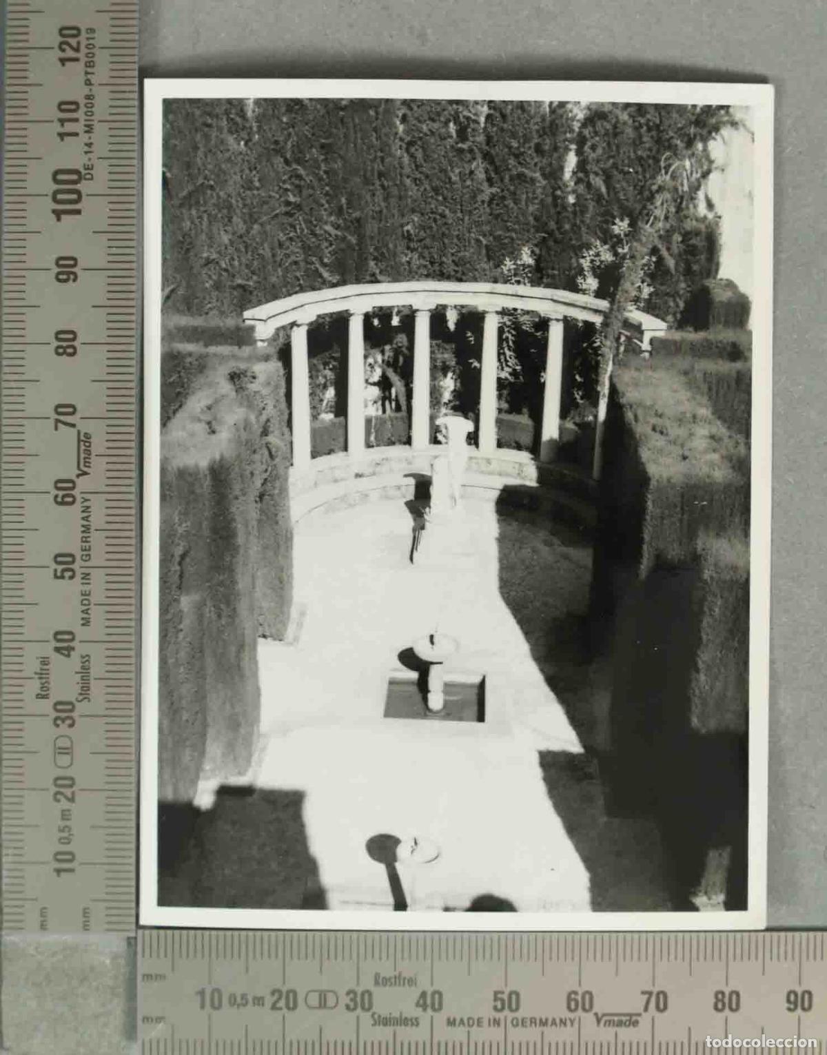 Fotografia antica: FOTOGRAFIA. JARDIN APOLO. GRANADA HACIA 1940