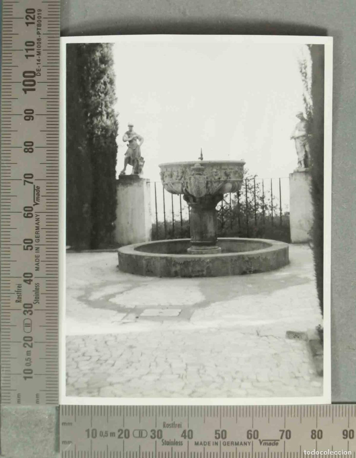 Alte Fotografie: FOTOGRAFIA. FUENTE JARDIN VENUS GRANADA HACIA 1940