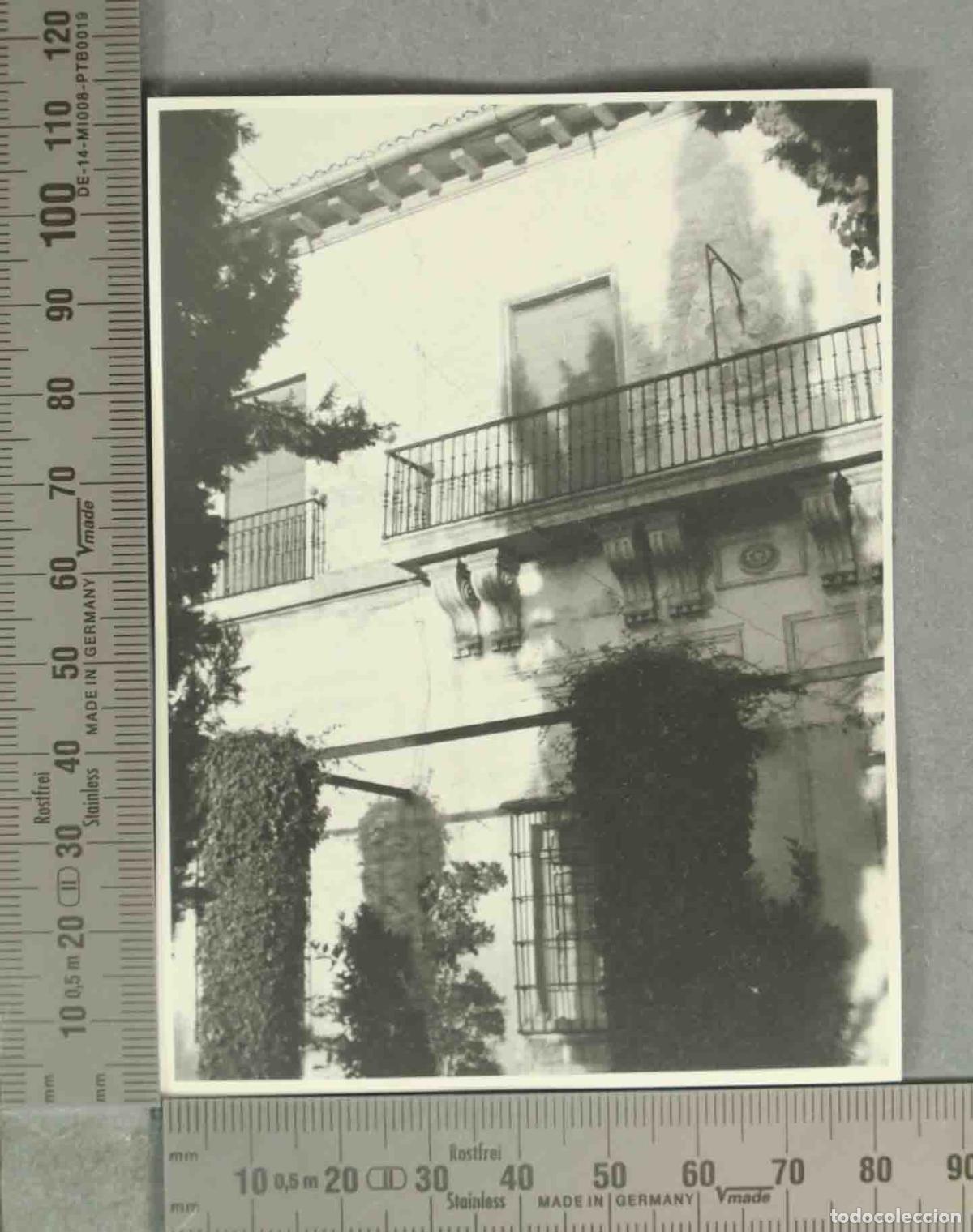Photographie ancienne: FOTOGRAFIA. FACHADA VIVIENDA DIZNAR HACIA 1940