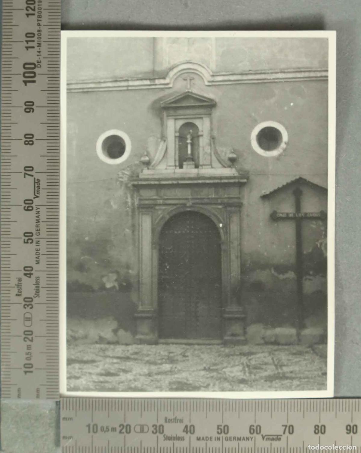 Fotografia antica: FOTOGRAFIA. IGLESIA . CRUZ CAIDOS DIZNAR HACIA 1940