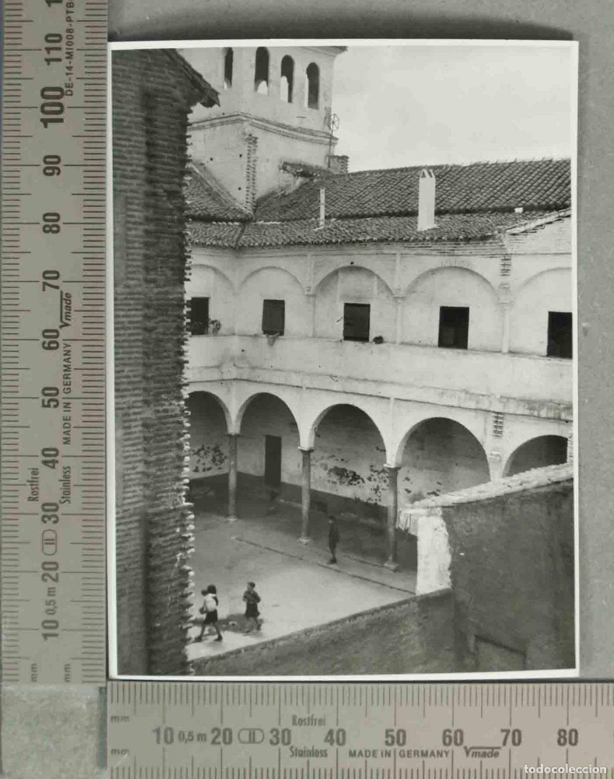 Fotografia antiga: FOTOGRAFIA. VISTA PATIO. GUADIX. HACIA 1940