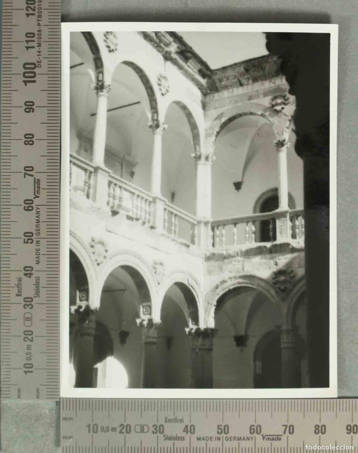 Fotograf&iacute;a antigua: FOTOGRAFIA. INTERIOR PATIO LA CALAHORRA HACIA 1940