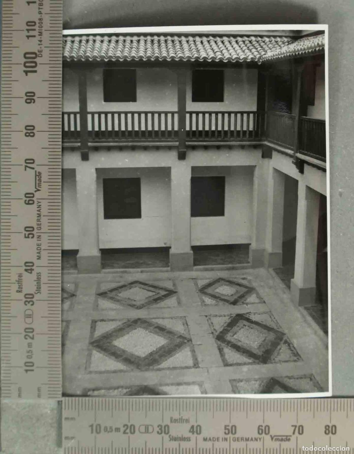 Fotograf&iacute;a antigua: FOTOGRAFIA. INTERIOR PATIO. ORGIVA. HACIA 1940