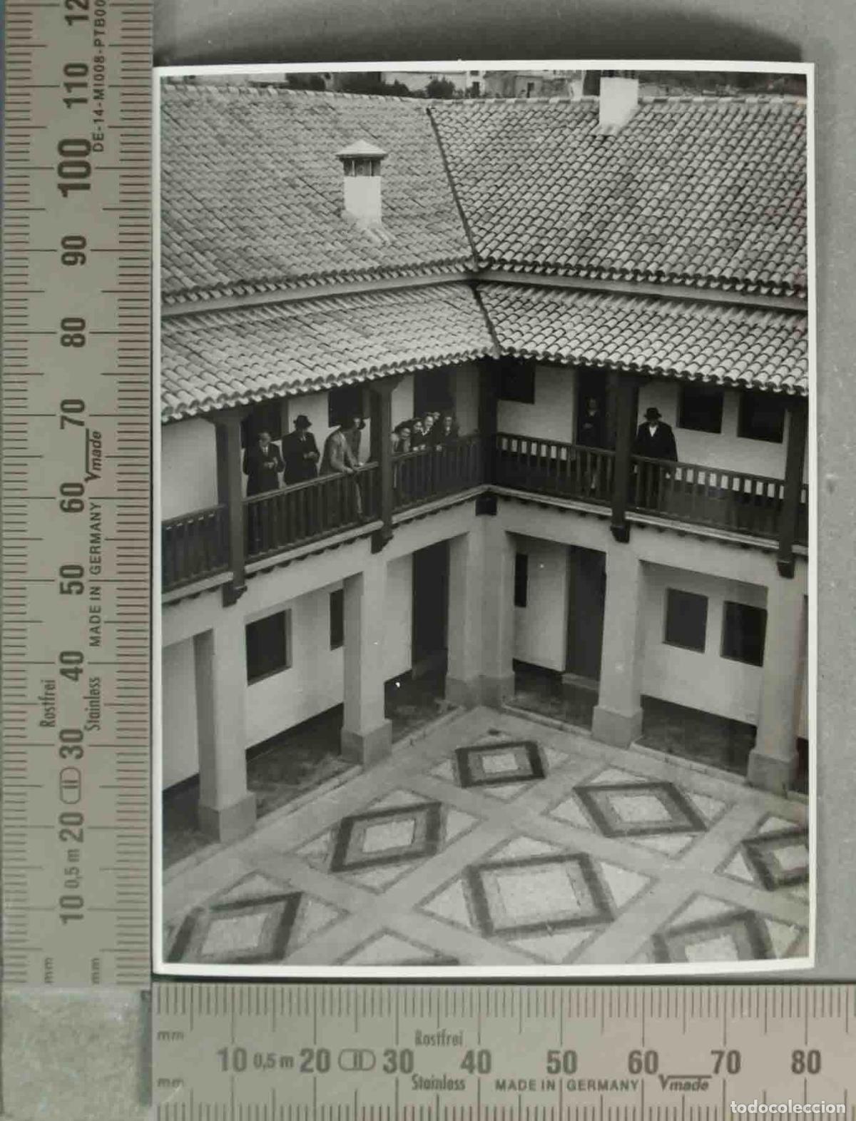 Fotograf&iacute;a antigua: FOTOGRAFIA. INTERIOR PATIO. ORGIVA. HACIA 1940