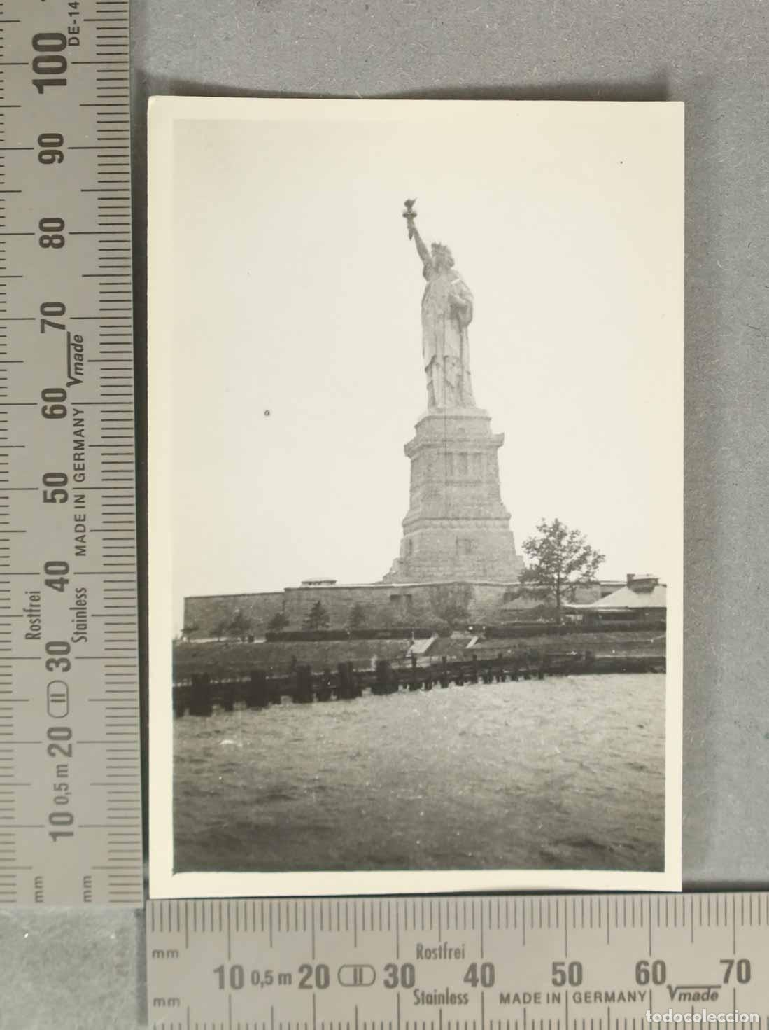 Fotograf&iacute;a antigua: FOTOGRAFIA. Estatua de la Libertad - Nueva York HACIA 1940