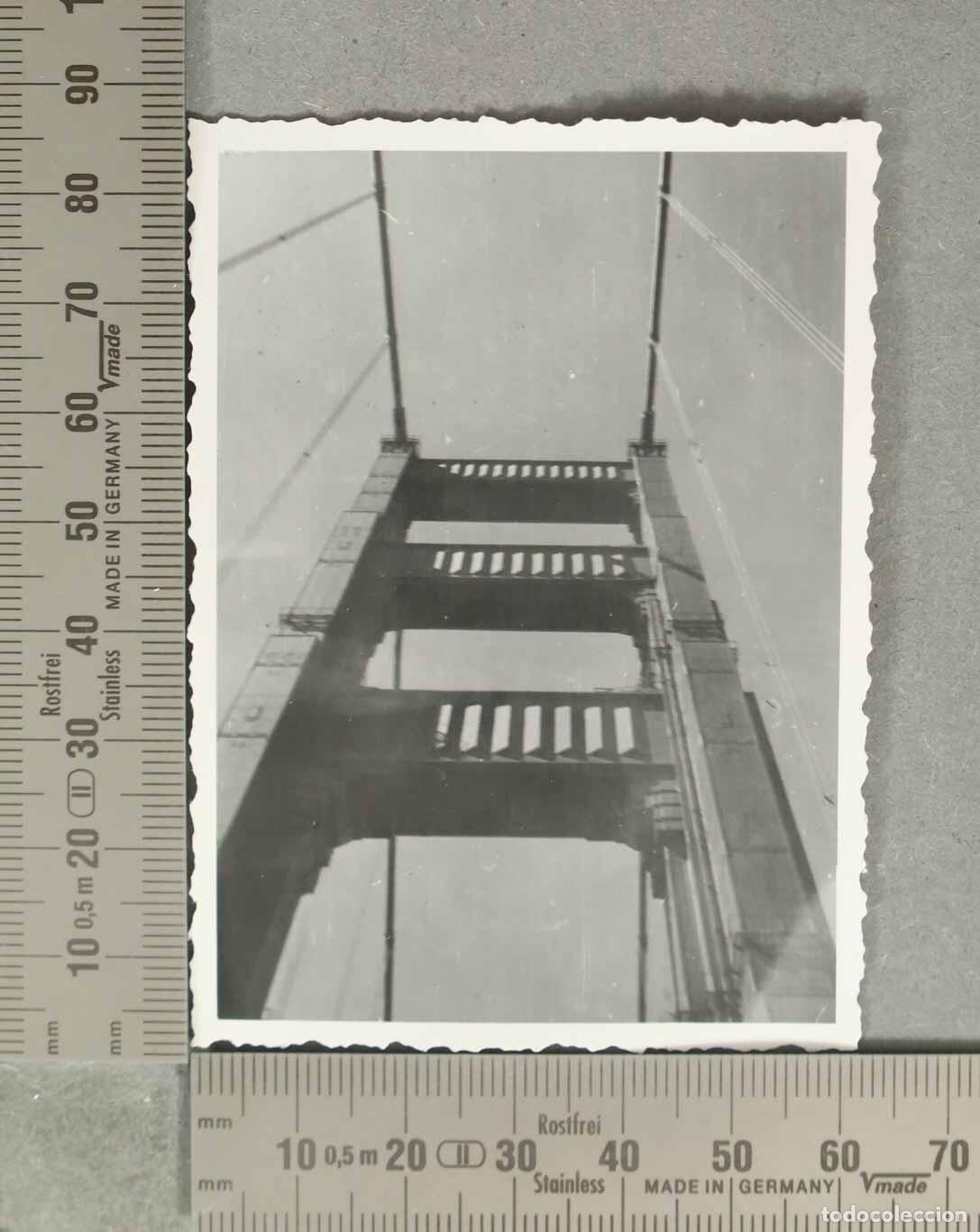 Fotograf&iacute;a antigua: FOTOGRAFIA. PUENTE SAN FRANCISCO HACIA 1940