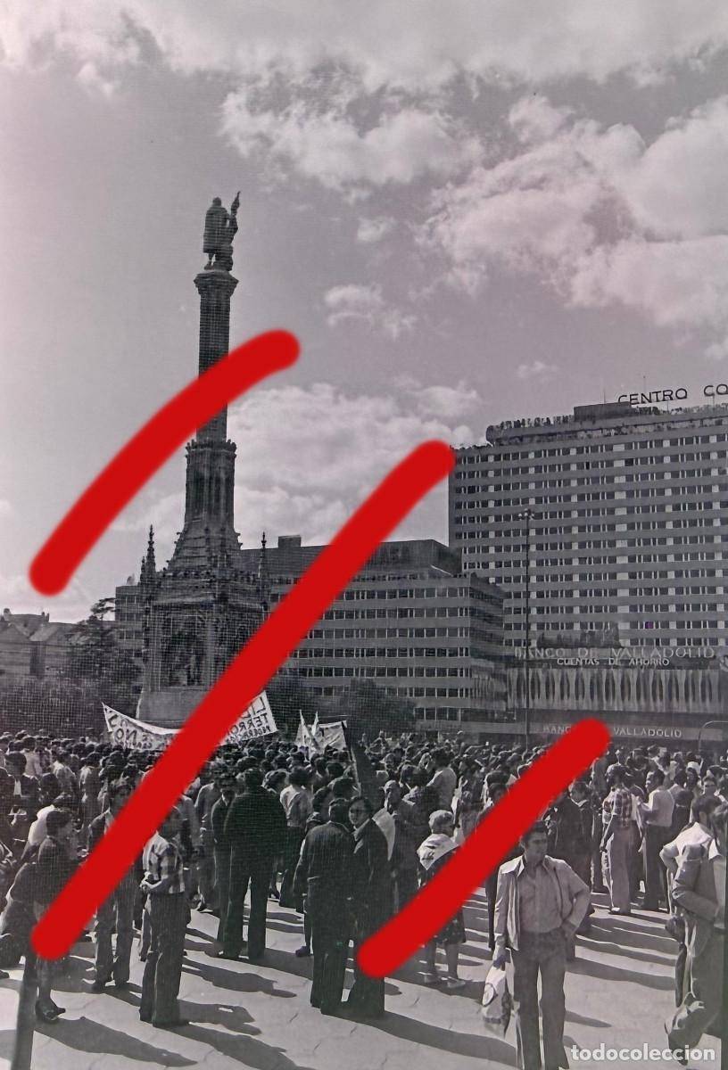 Fotograf&iacute;a antigua: Manifestaci&oacute;n Madrid A&ntilde;os 70 - NEGATIVO DE CELULOIDE - FOTOGRAF&Iacute;A ANTIGUA