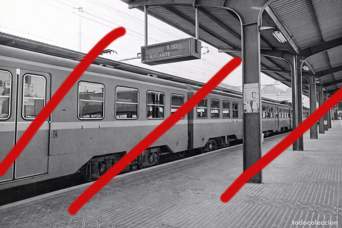 Fotografia antica: ATOCHA MADRID A&Ntilde;OS 70 &ndash; NEGATIVO CELULOIDE