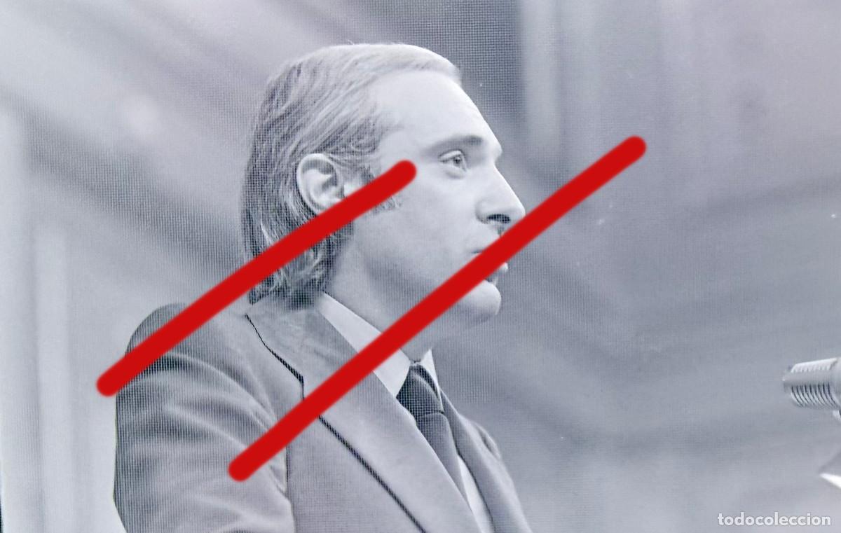 Photographie ancienne: Jos&eacute; Pedro P&eacute;rez-Llorca CONGRESO DE LOS DIPUTADOS A&Ntilde;OS 70 - NEGATIVO DE CELULOIDE