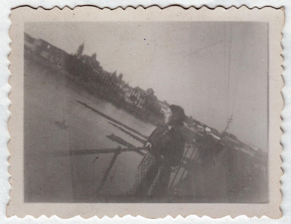 Fotograf&iacute;a antigua: Vista desde el Puente del Pradillo, Salamanca. A&ntilde;os 50 pc