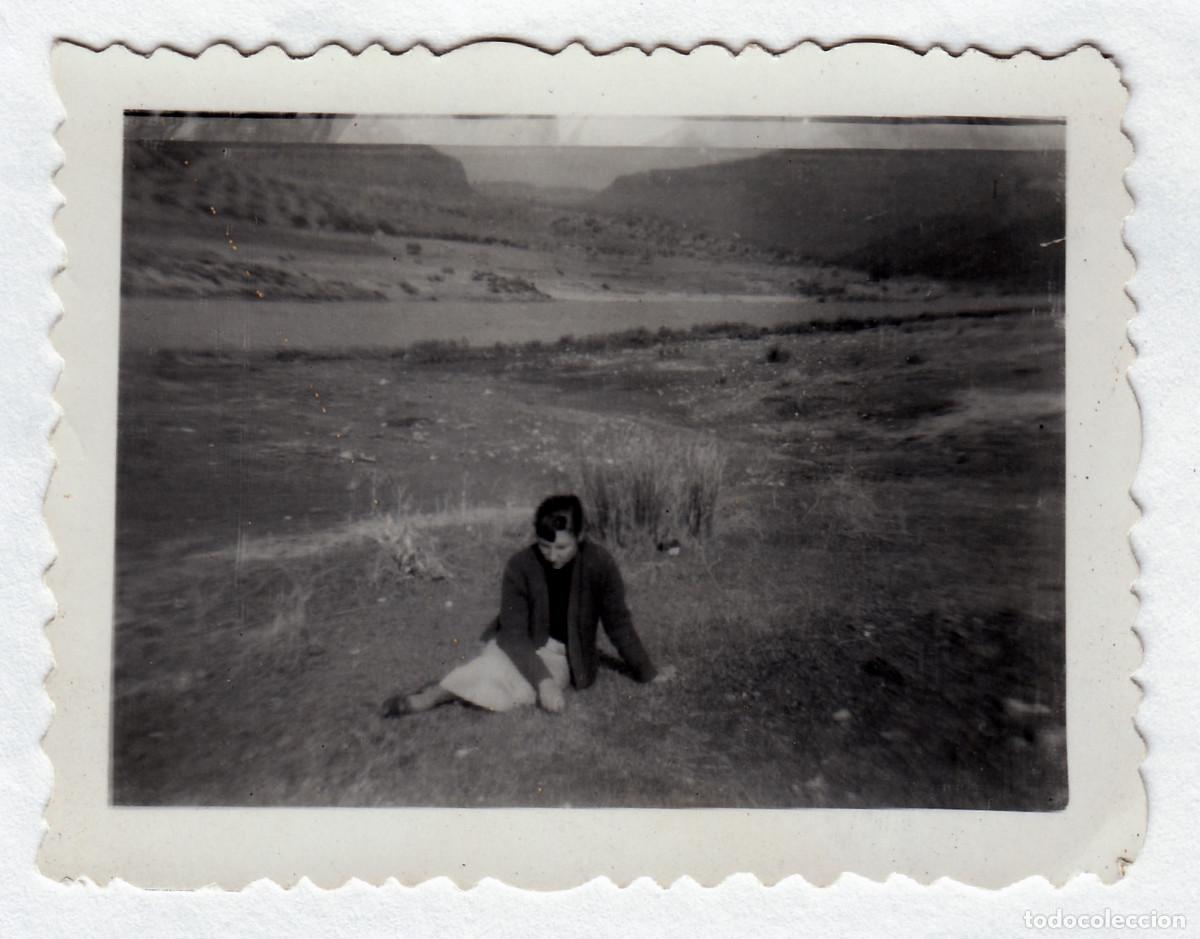 Fotograf&iacute;a antigua: Barca de Alba, Barca d'Alva, Portugal. Foto Gonzalo, Salamanca. A&ntilde;os 50 pc