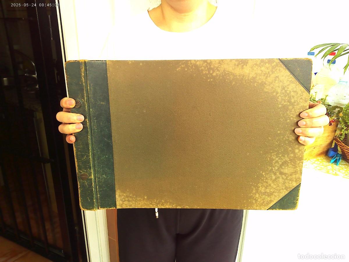 Fotograf&iacute;a antigua: GIGANTESCO ALBUM DE FOTOGRAFIAS CON 588 FOTOS FAMILIARES EN BLANCO Y NEGRO. VARIOS KILOS