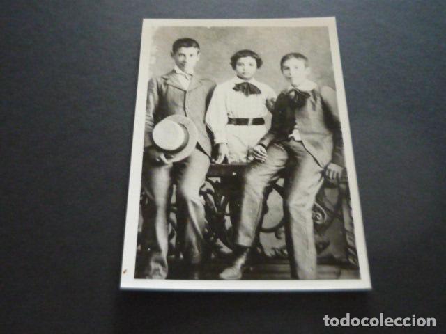 Fotograf&iacute;a antigua: TOM&Aacute;S, LUIS Y JOSE MARIA ODRIOZOLA FAMILIA ODRIOZOLA FOTOGRAFIA 9 X 12,5 CM