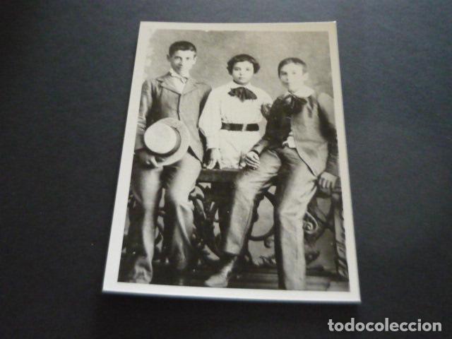 Fotograf&iacute;a antigua: TOM&Aacute;S, LUIS Y JOSE MARIA ODRIOZOLA FAMILIA ODRIOZOLA FOTOGRAFIA 9 X 12,5 CM