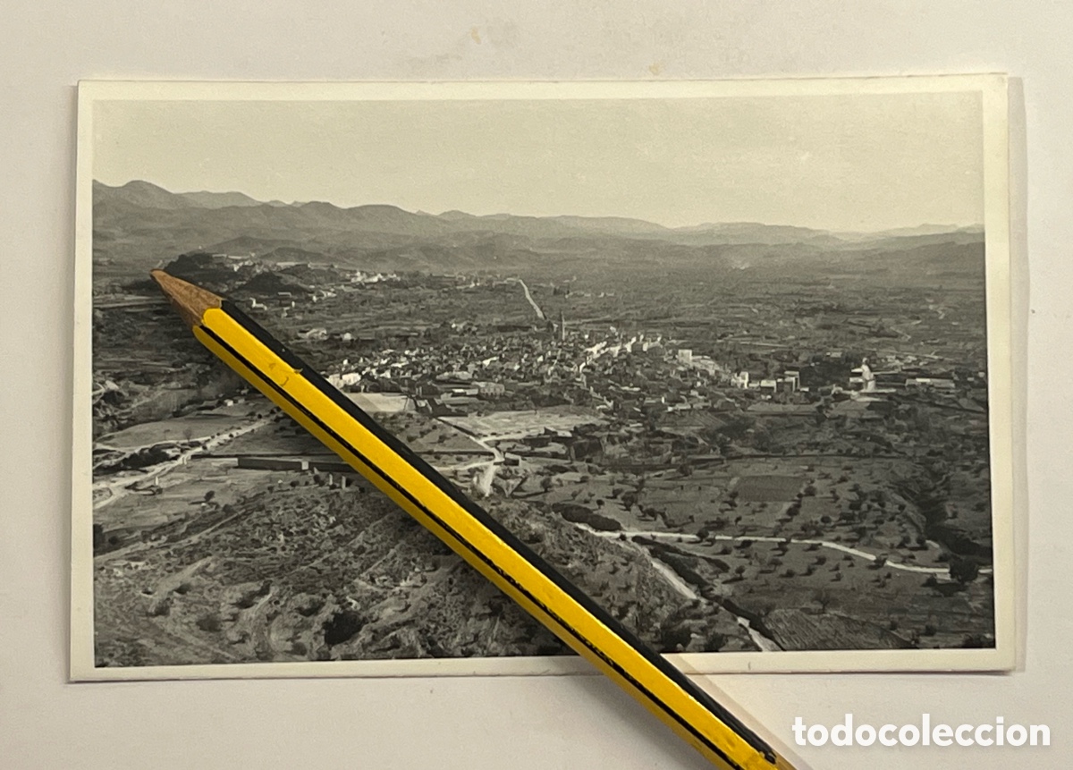 Fotograf&iacute;a antigua: ALTURA (Castell&oacute;n) Fotograf&iacute;a Vista panor&aacute;mica.. (h.1970?) Med&iacute;das: 14 x 9 cm.,