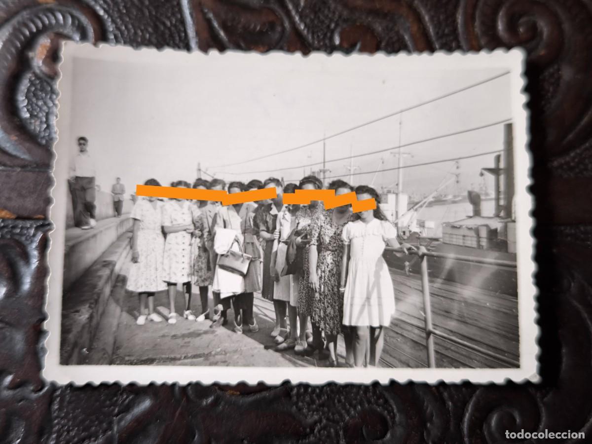 Fotografia antica: Antigua fotograf&iacute;a. En Gij&oacute;n. A&ntilde;os 40.