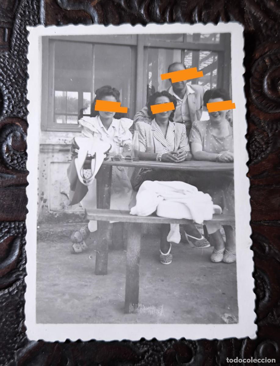 Fotografia antica: Antigua fotograf&iacute;a. En Gij&oacute;n. A&ntilde;os 40.