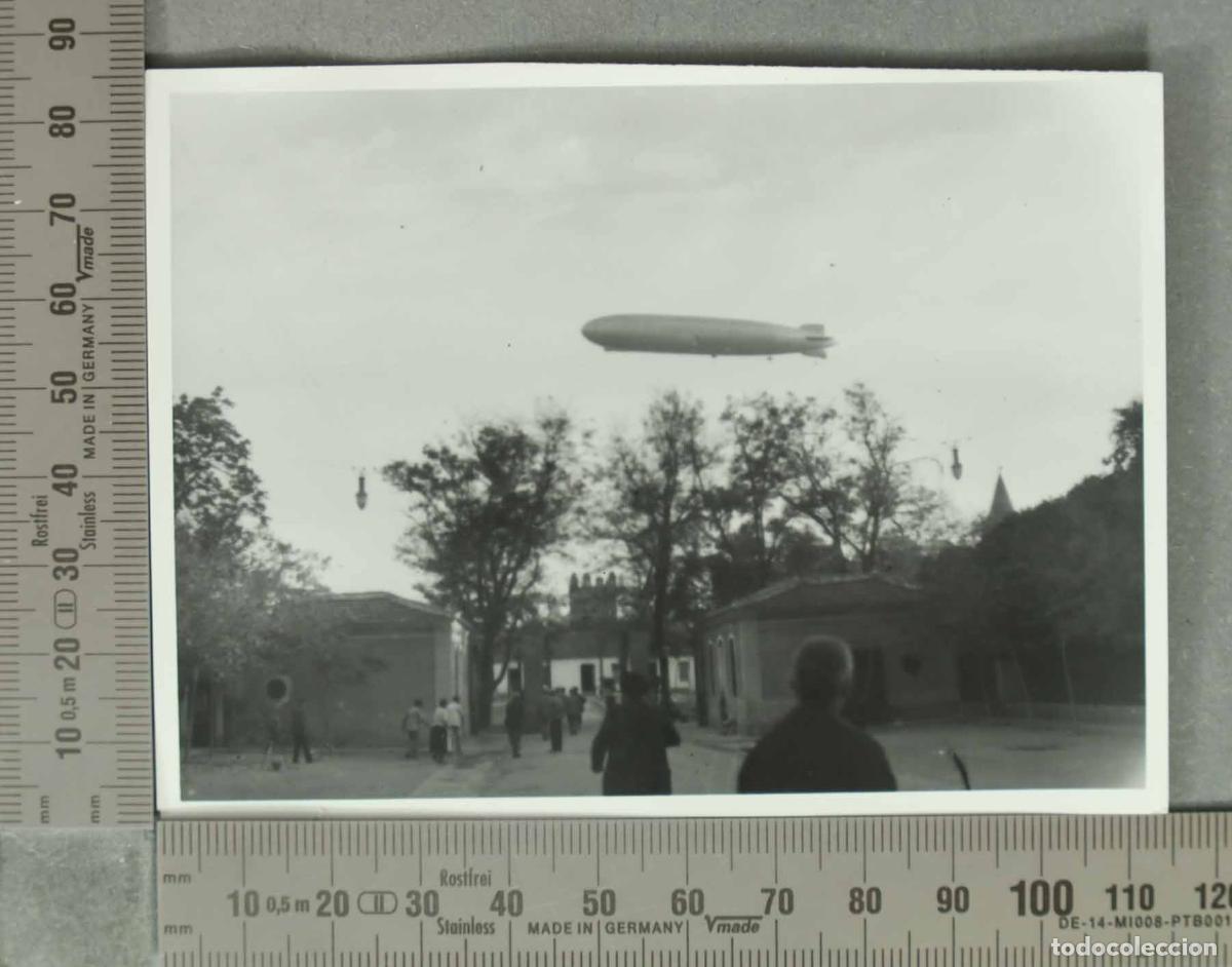 Fotografia antica: FOTOGRAFIA. Graf Zeppelin sobrevolando la ciudad de CORDOBA
