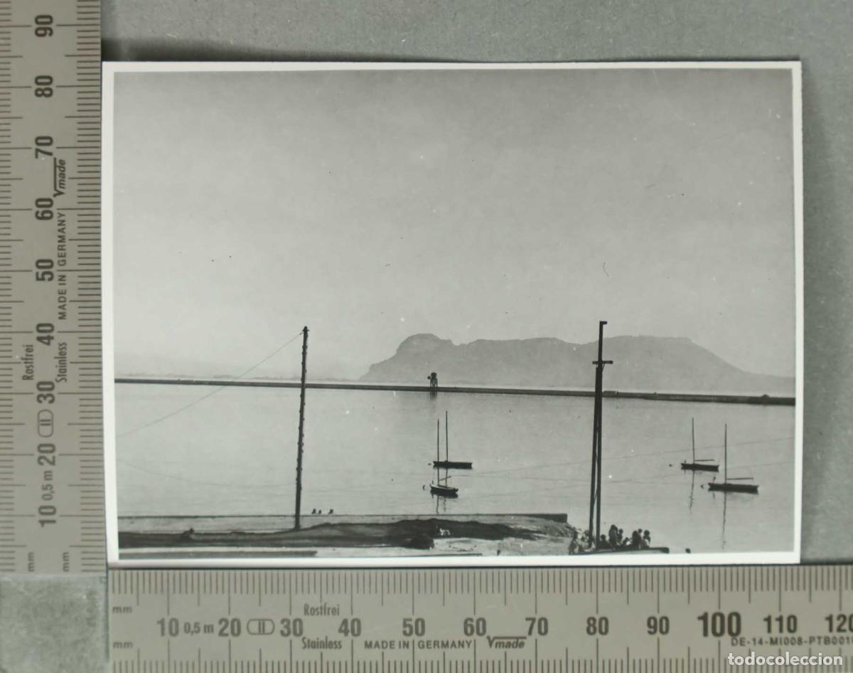 Photographie ancienne: FOTOGRAFIA. VISTA MAR. ALGECIRAS HACIA 1940