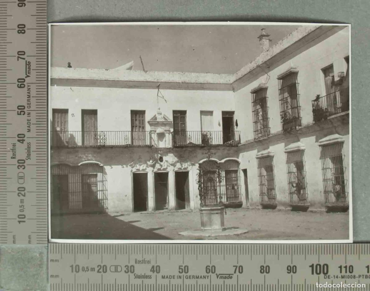 Photographie ancienne: FOTOGRAFIA. Patio Cambiazo CADIZ HACIA 1940