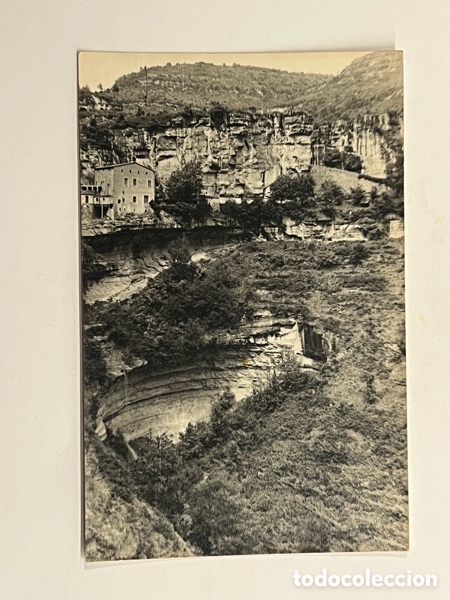 Fotograf&iacute;a antigua: SANT MIQUEL DEL FAY, Barcelona. Fotograf&iacute;a Monasterio en la Roca &hellip;, Mayo de 1959