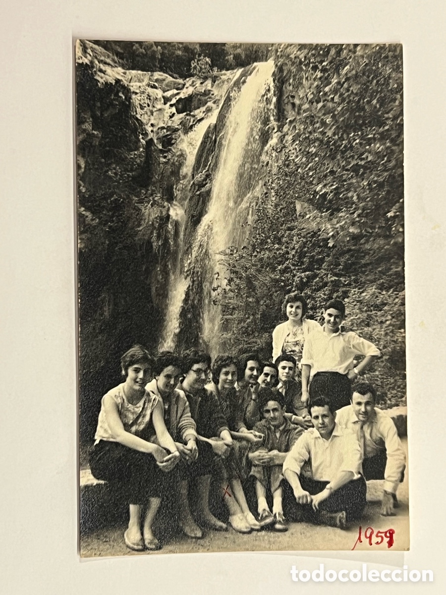 Fotograf&iacute;a antigua: SANT MIQUEL DEL FAY, Barcelona. Fotograf&iacute;a Salt del Tenes, un dia de excursio &hellip;, Mayo de 1959
