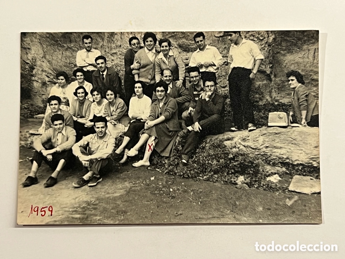 Fotograf&iacute;a antigua: SANT MIQUEL DEL FAY, Barcelona. Fotograf&iacute;a, un dia de excursio &hellip;, Mayo de 1959