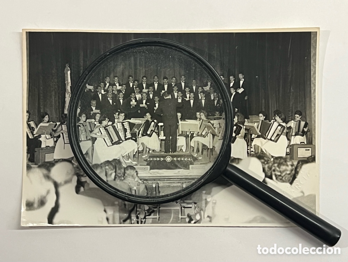 Fotograf&iacute;a antigua: LA LAGUNA - BARCELONA ACORDEON.. Concierto de la O.C.A.B., en Santa Cruz de Tenerife (a.1962)