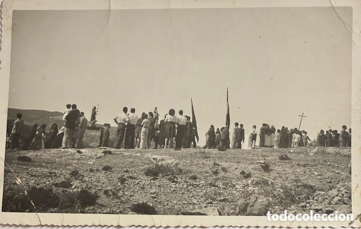 Fotograf&iacute;a antigua: Ibiza costumbres procesiones a&ntilde;os 40