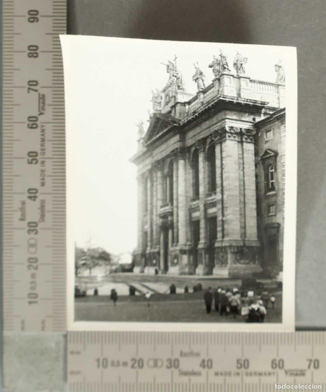 Fotografia antiga: FOTOGRAFIA. Archibas&iacute;lica de San Juan de Letr&aacute;n ROMA HACIA 1940