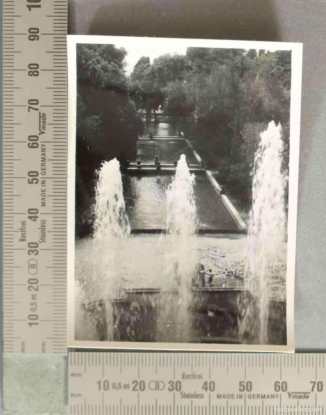 Fotografia antiga: FOTOGRAFIA. Villa d&acute;Este en Tivoli HACIA 1940